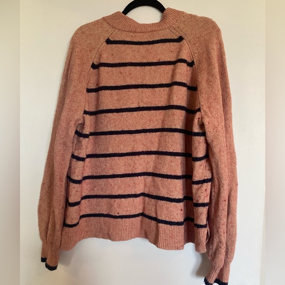 Madewell Pembury Henley Mockneck Sweater in Stripe - Picture 5 of 7